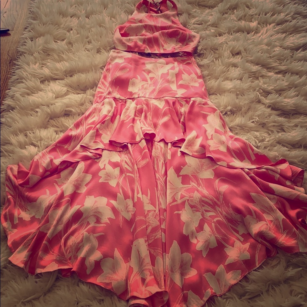 NEW! Free People Pink Skirt and Top Set